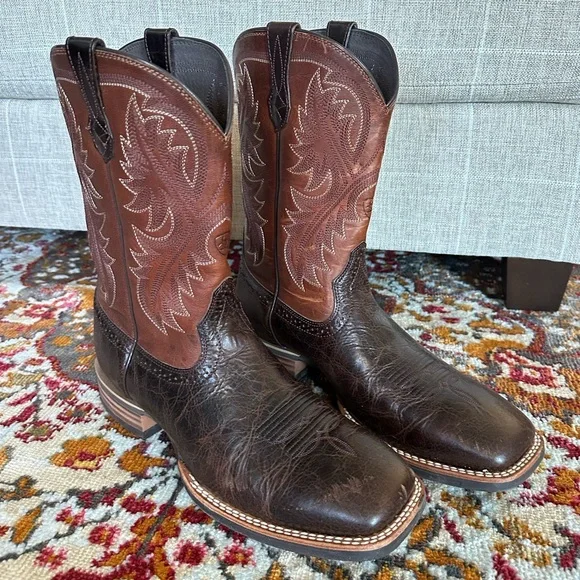 Men’s Ariat Square Toe Boots - Picture 1 of 6